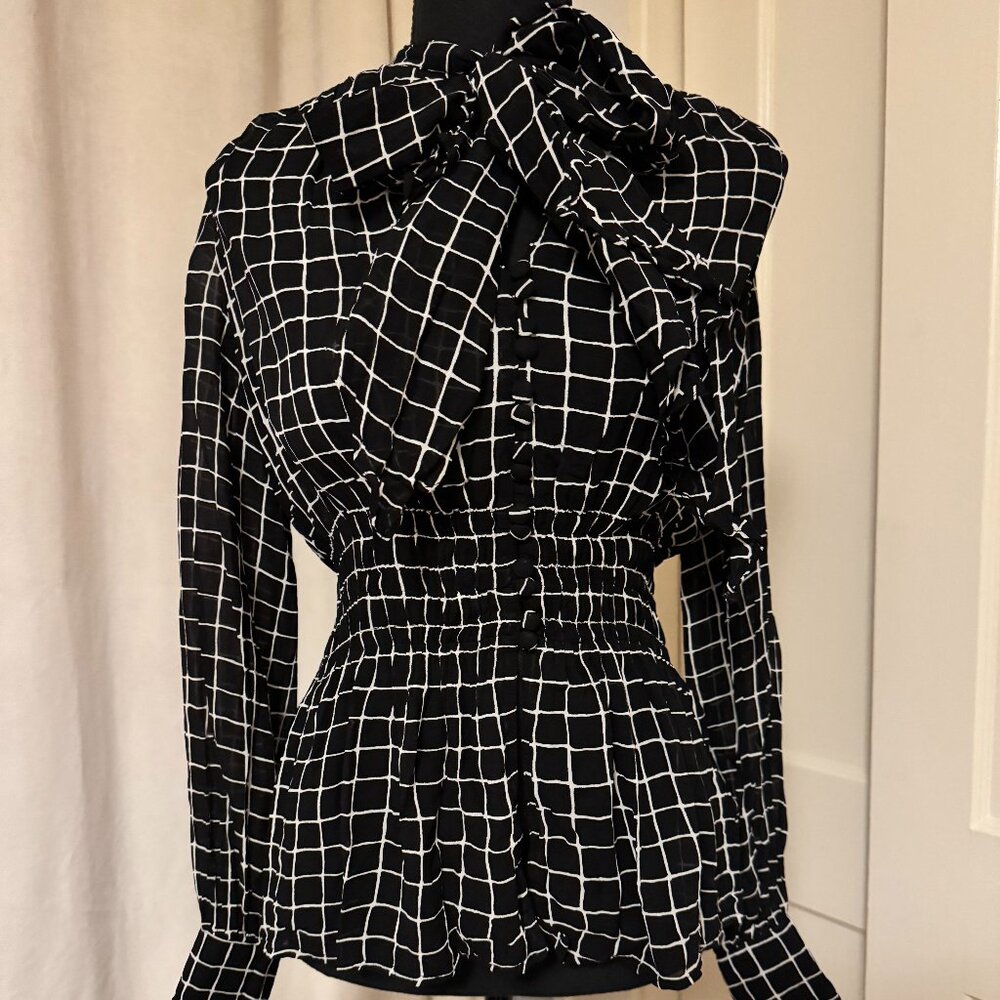 Celia Birtwell for Topshop 70s style blouse